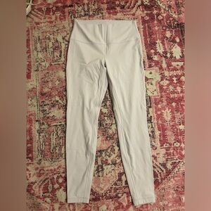 lululemon light purple double align leggings